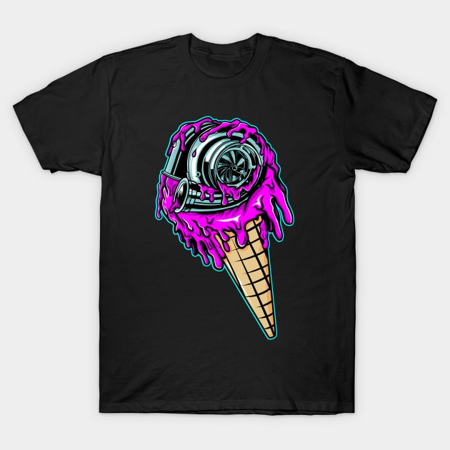 Ice Cream Turbo T-Shirt by JDM Boyz